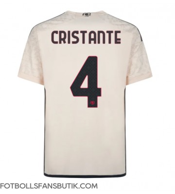 AS Roma Bryan Cristante #4 Replika Bortatröja 2023-24 Kortärmad